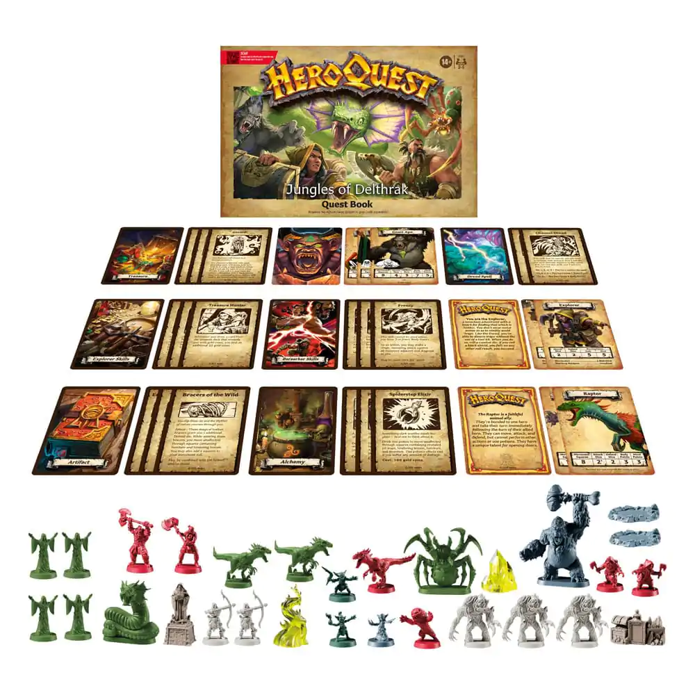 HeroQuest Board Game širitev Gozdovi Delthraka komplet nalog *English Version* fotografija izdelka