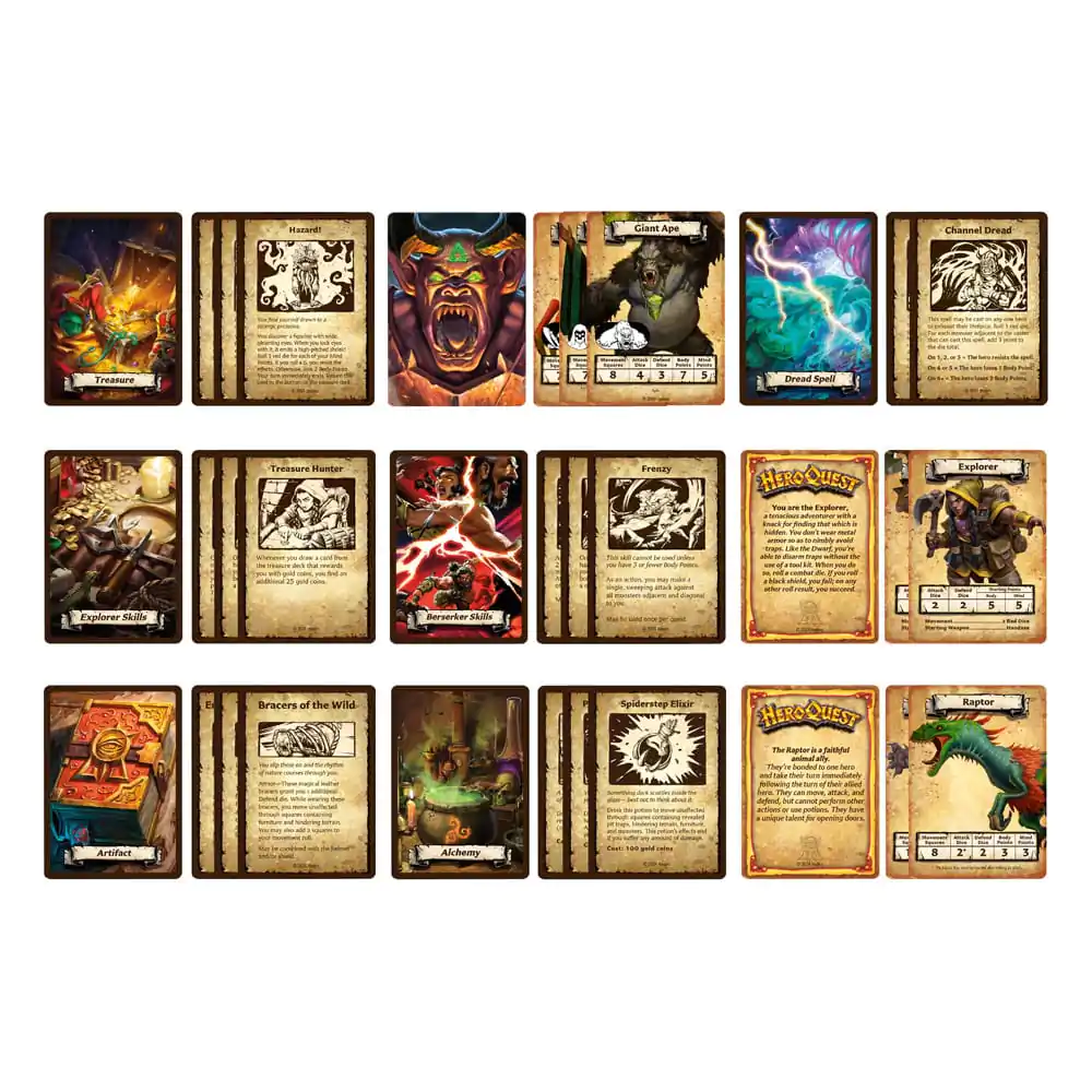HeroQuest Board Game širitev Gozdovi Delthraka komplet nalog *English Version* fotografija izdelka