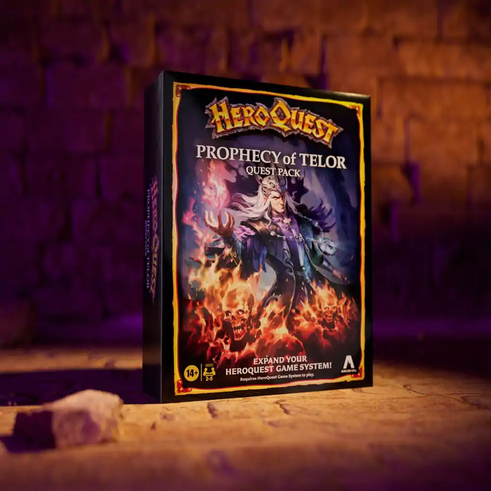 HeroQuest družabna igra Razširitev Prerokba Telor Quest Paket *English Version* fotografija izdelka