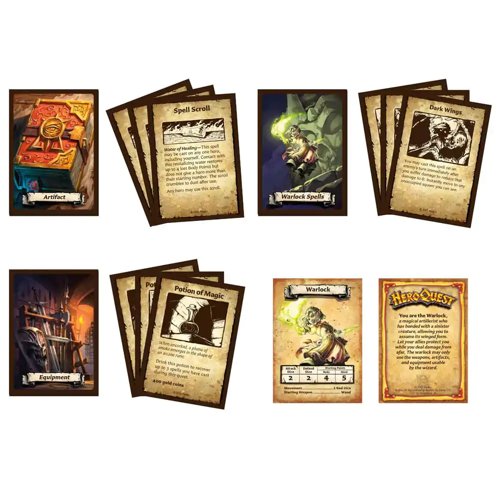 HeroQuest družabna igra Razširitev Prerokba Telor Quest Paket *English Version* fotografija izdelka