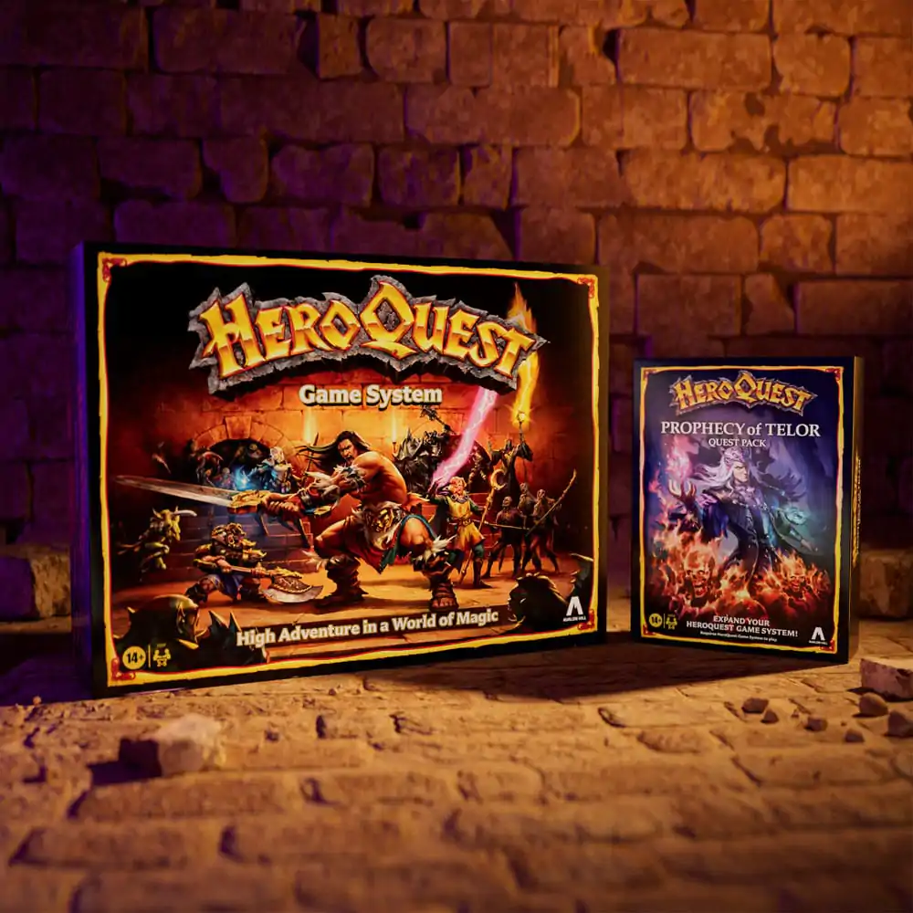 HeroQuest družabna igra Razširitev Prerokba Telor Quest Paket *English Version* fotografija izdelka