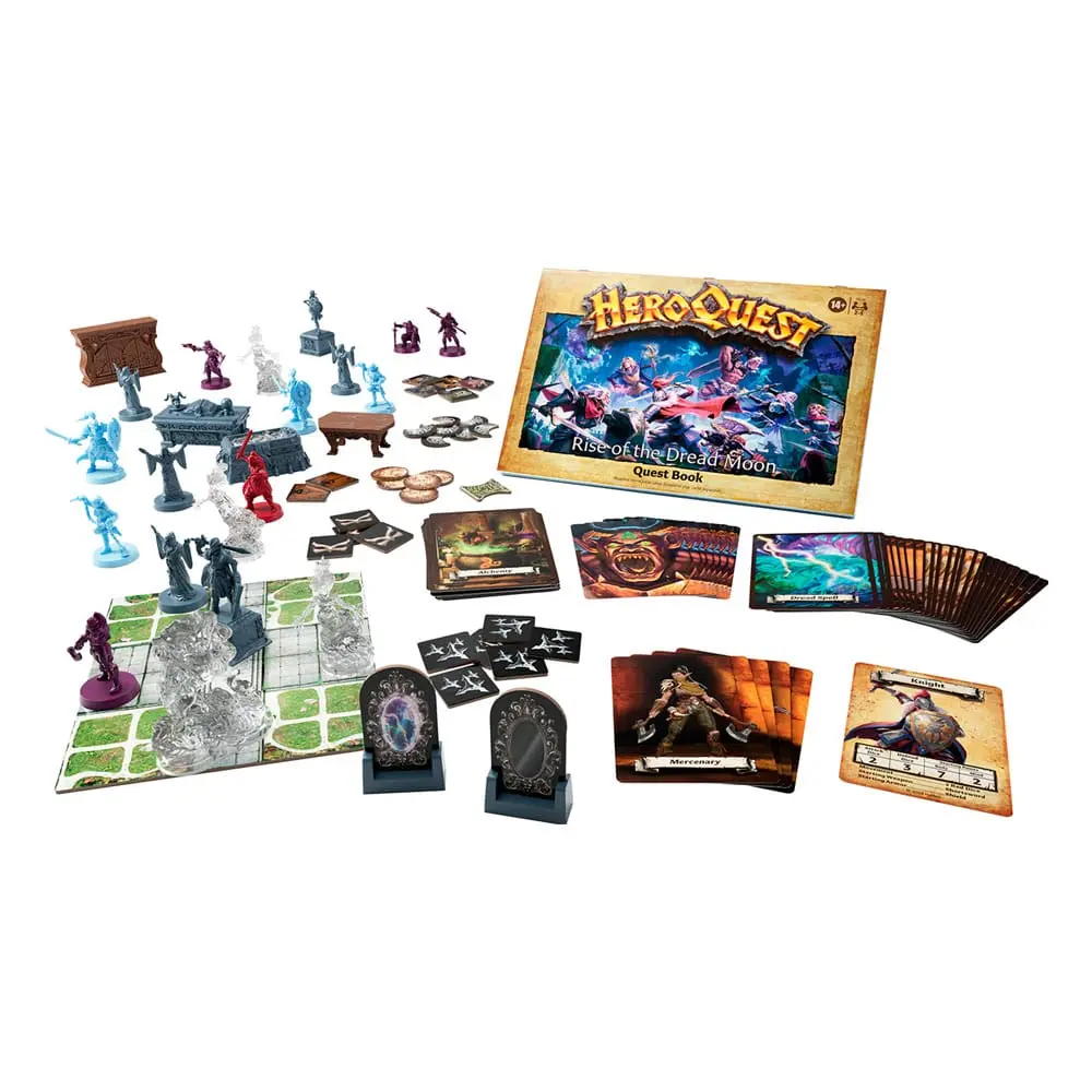 HeroQuest družabna igra Razširitev Rise of the Dread Moon Quest Paket *English Version* fotografija izdelka