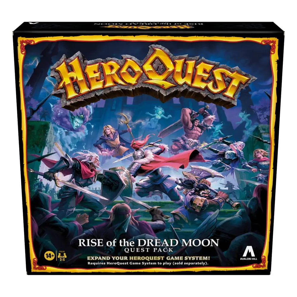 HeroQuest družabna igra Razširitev Rise of the Dread Moon Quest Paket *English Version* fotografija izdelka