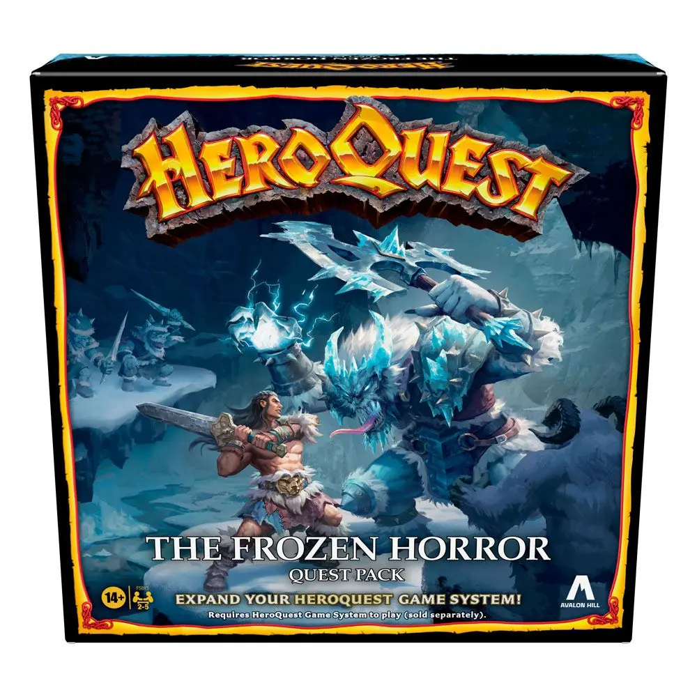 HeroQuest Board Game Razširitev The Frozen Horror Quest Paket angleški fotografija izdelka