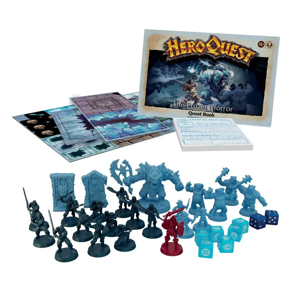 HeroQuest Board Game Razširitev The Frozen Horror Quest Paket angleški fotografija izdelka