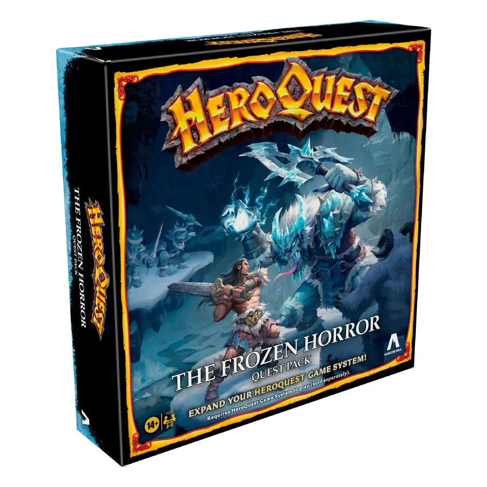 HeroQuest Board Game Razširitev The Frozen Horror Quest Paket angleški fotografija izdelka