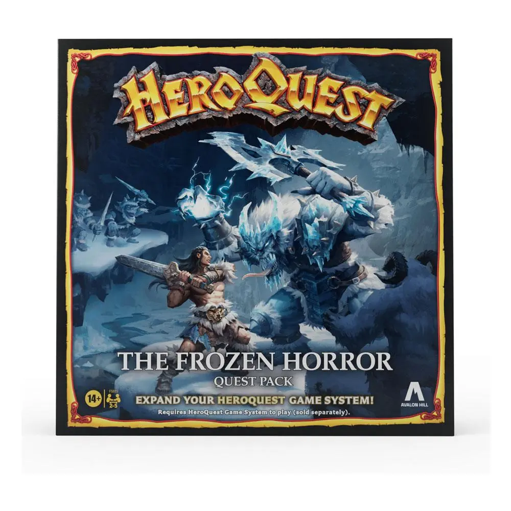 HeroQuest Board Game Razširitev The Frozen Horror Quest Paket angleški fotografija izdelka