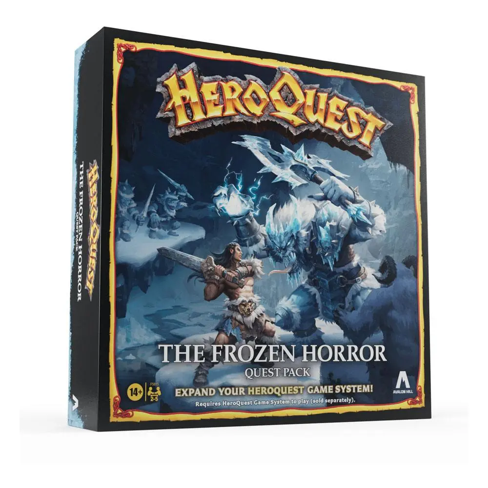 HeroQuest Board Game Razširitev The Frozen Horror Quest Paket angleški fotografija izdelka