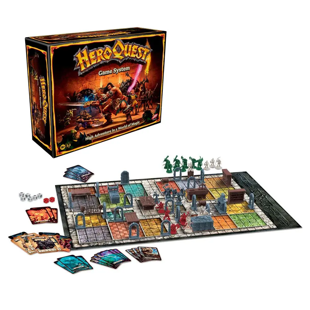 HeroQuest namizna igra Game System angleška fotografija izdelka