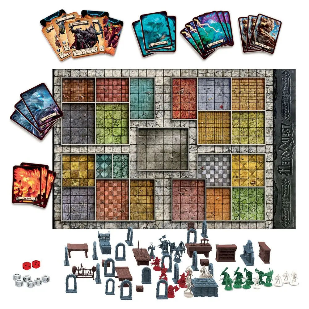 HeroQuest namizna igra Game System angleška fotografija izdelka