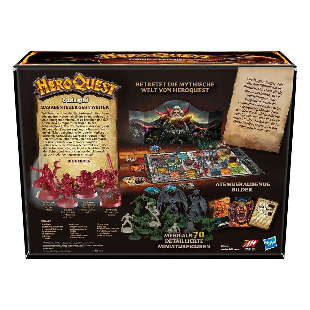 HeroQuest družabna igra Basisspiel german fotografija izdelka