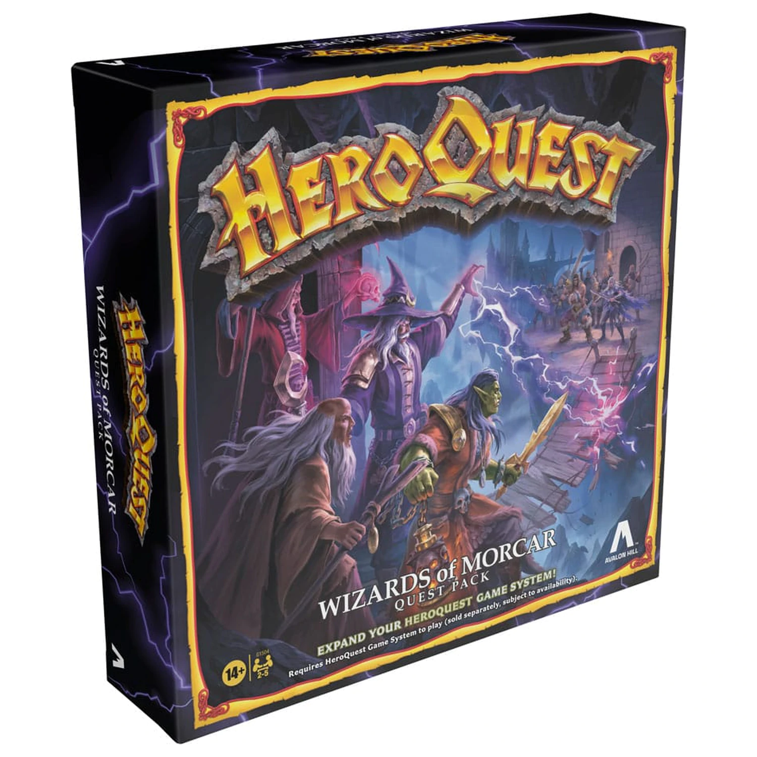 HeroQuest Družabna igra Razširitev Wizards of Morcar Quest Pack *Angleška Različica* fotografija izdelka