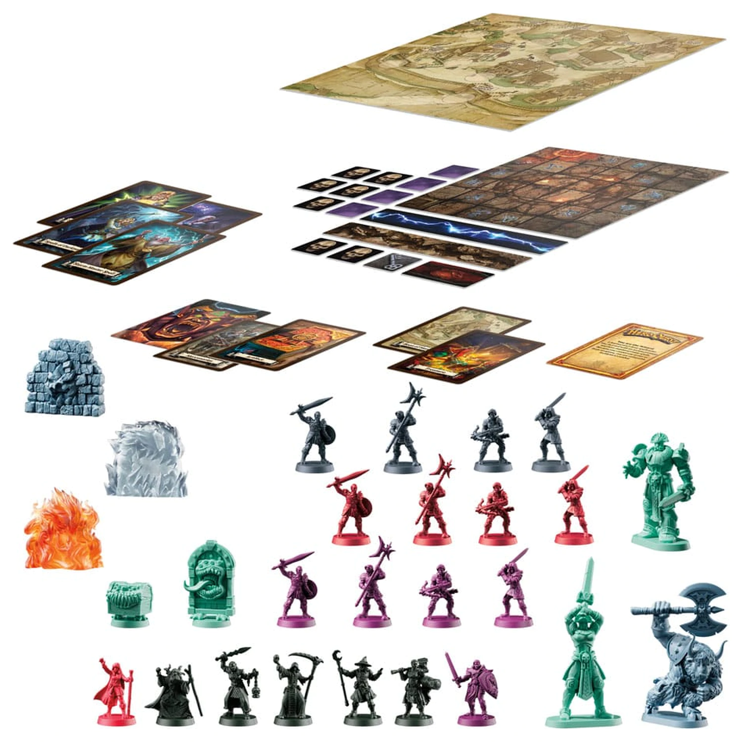 HeroQuest Družabna igra Razširitev Wizards of Morcar Quest Pack *Angleška Različica* fotografija izdelka