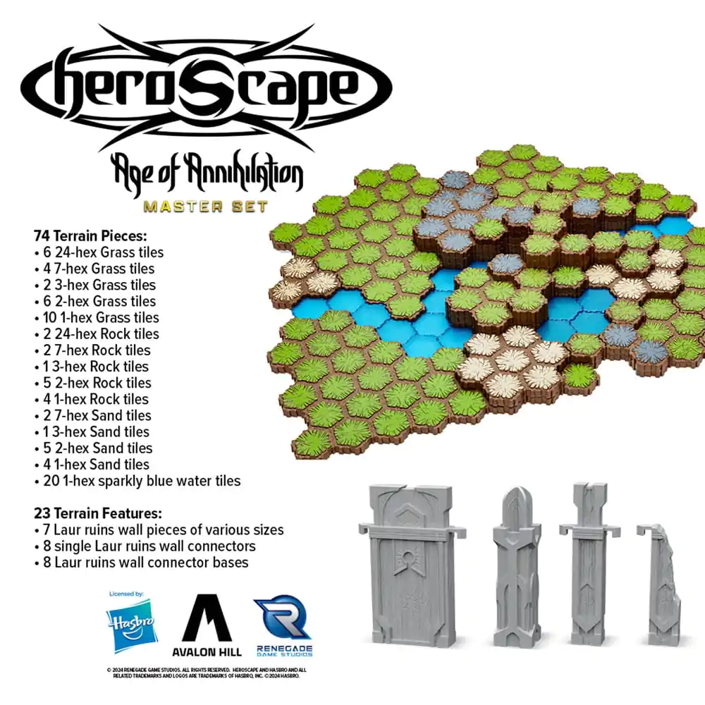 Heroscape družabna igra Age of Annihilation Master Set *English Version* fotografija izdelka