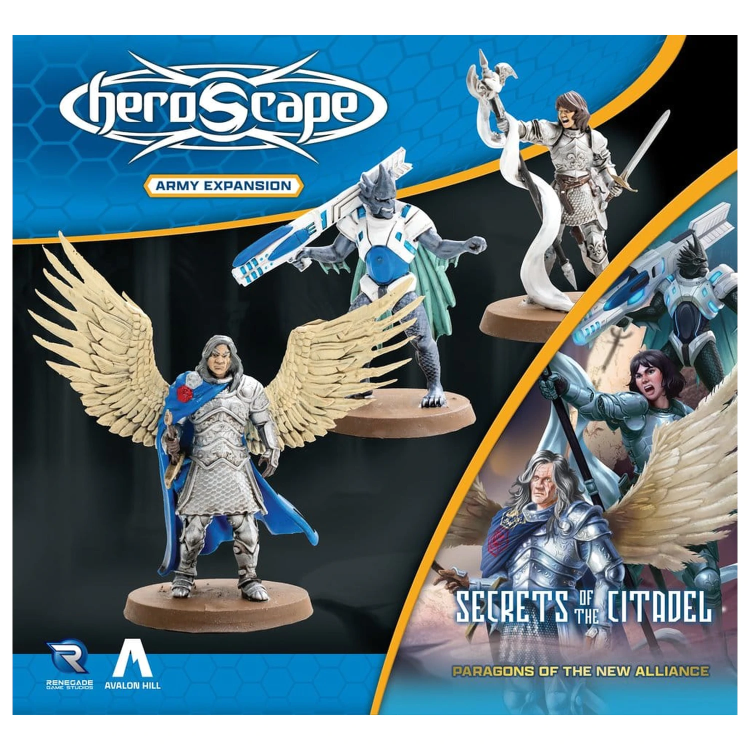 Heroscape razširitev vojske Paragons of the New Alliance *angleška različica* fotografija izdelka