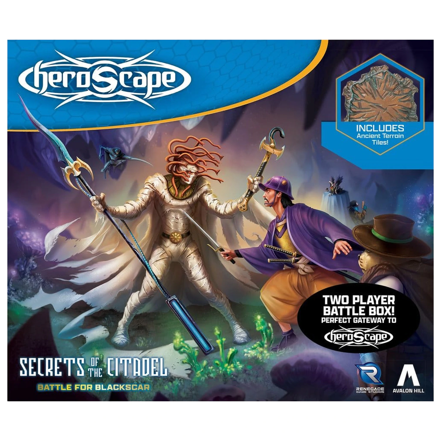 Heroscape Družabna igra Bitka za Blackscar Battle Box *angleška različica* fotografija izdelka