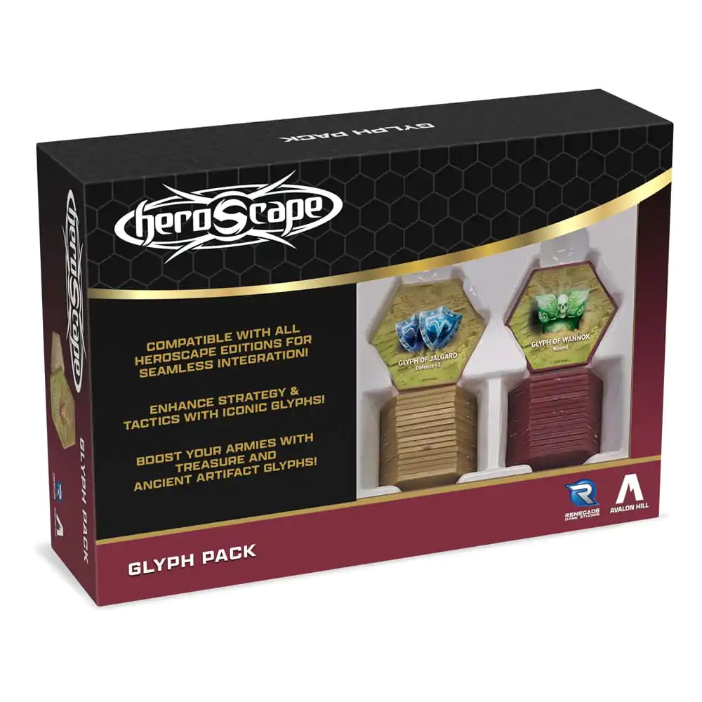 Heroscape Razširitveni Glyph paket Angleška različica fotografija izdelka