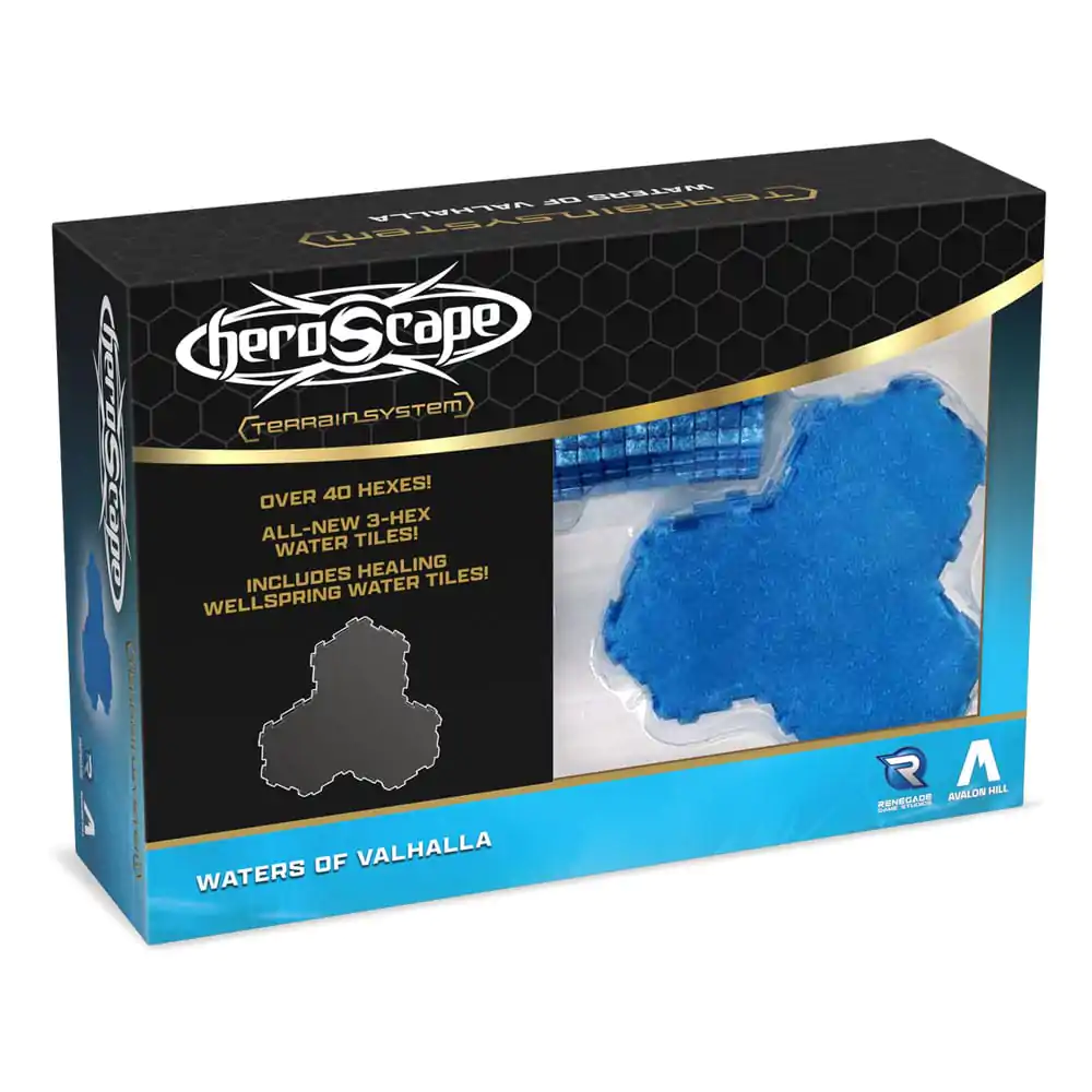 Heroscape Razširitev Waters of Valhalla Teren *English Version* fotografija izdelka