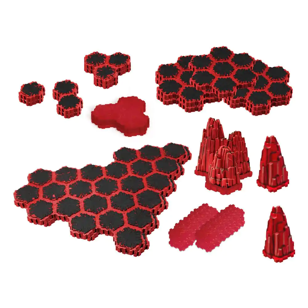 Heroscape Razširitev terena The Lava Fields of Valhalla Angleška različica fotografija izdelka