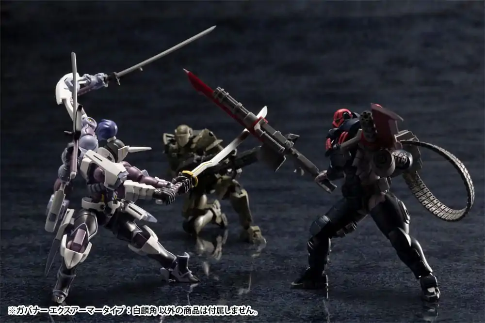 Hexa Gear Plastični Model Komplet 1/24 Govenor Ex Armor Type: Monoceros 9 cm fotografija izdelka