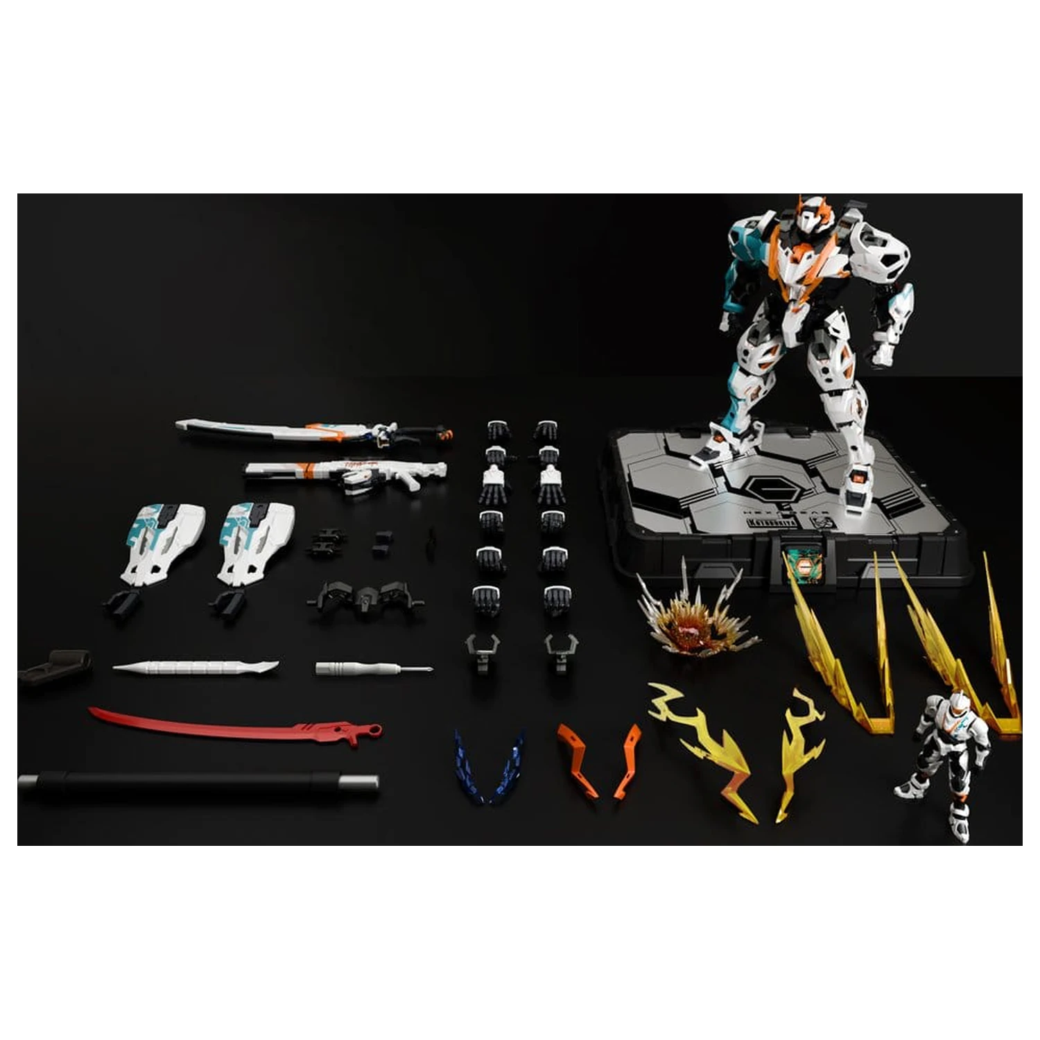 Hexa Gear akcijska figura 1/24 V-Thor Assault Type "Ji Rei" (Swift Thunder) 23 cm fotografija izdelka