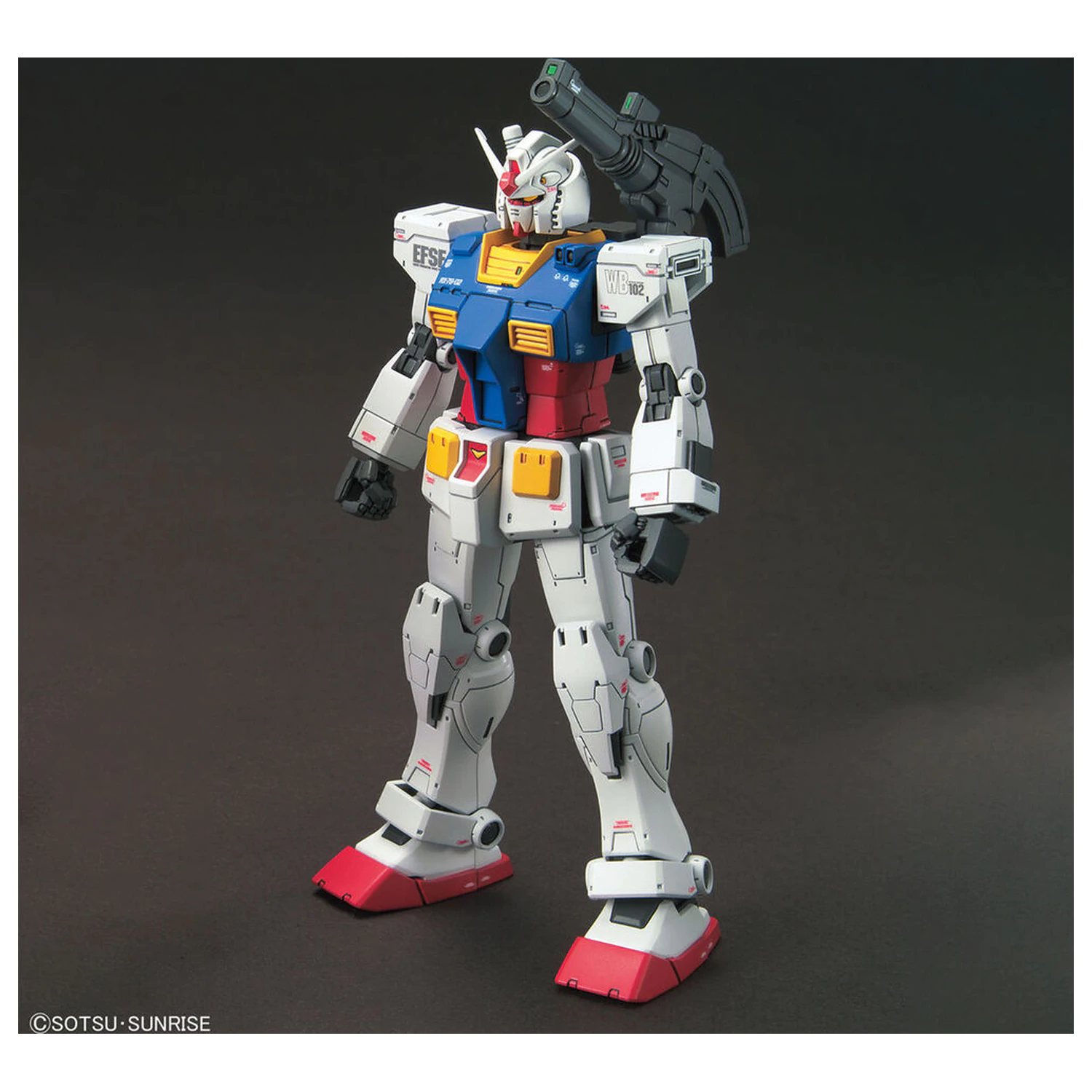 Model komplet HG 1/144 RX-78-02 Gundam Gundam The Origin Ver. fotografija izdelka