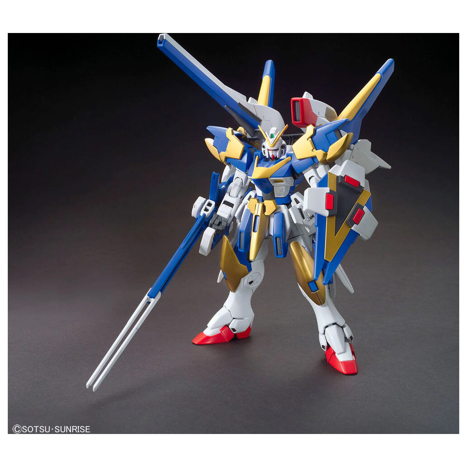 Komplet modela HGUC 1/144 V2 Assault Buster Gundam fotografija izdelka