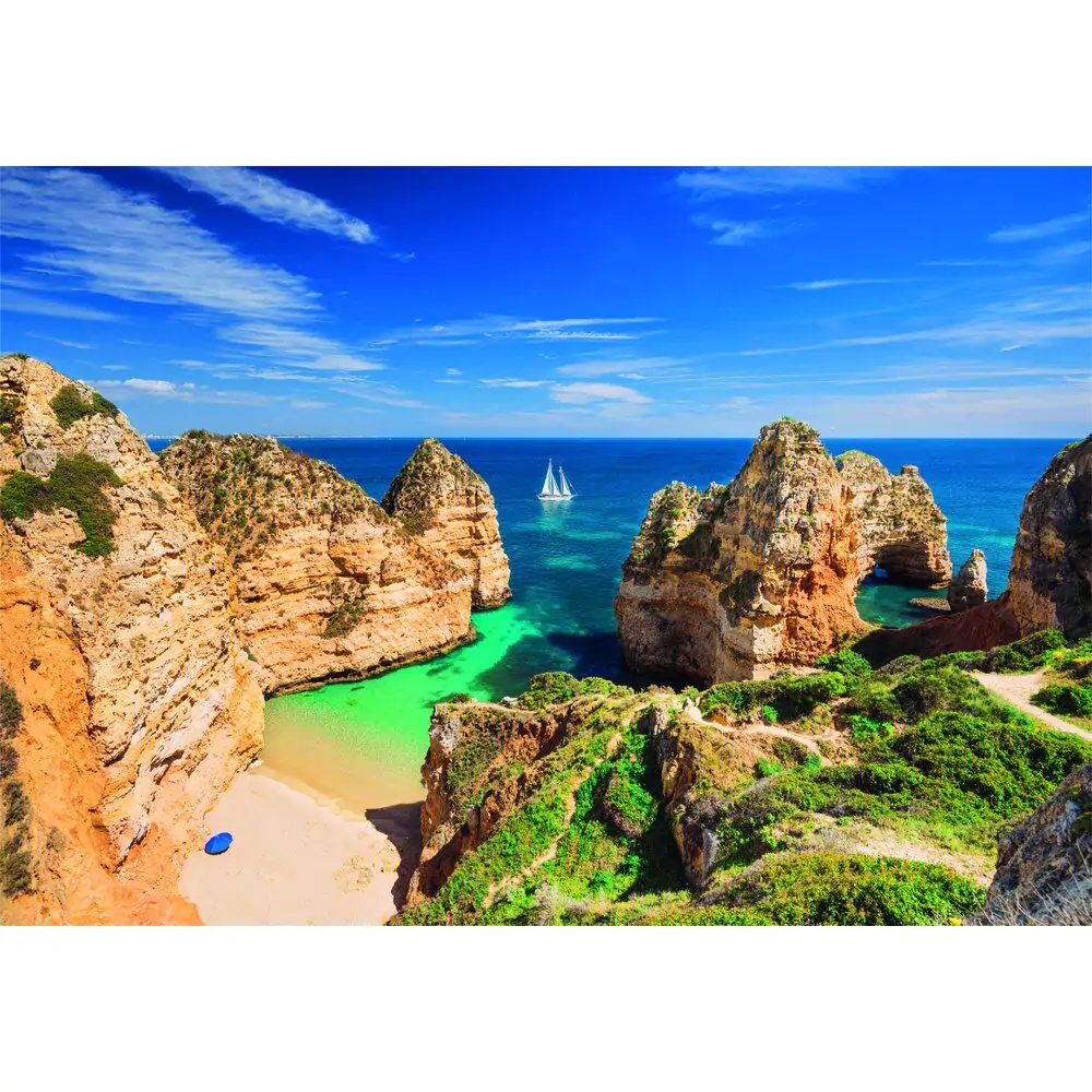 Visokokakovostne puzzle Zaliv Algarve 1000 kosov fotografija izdelka