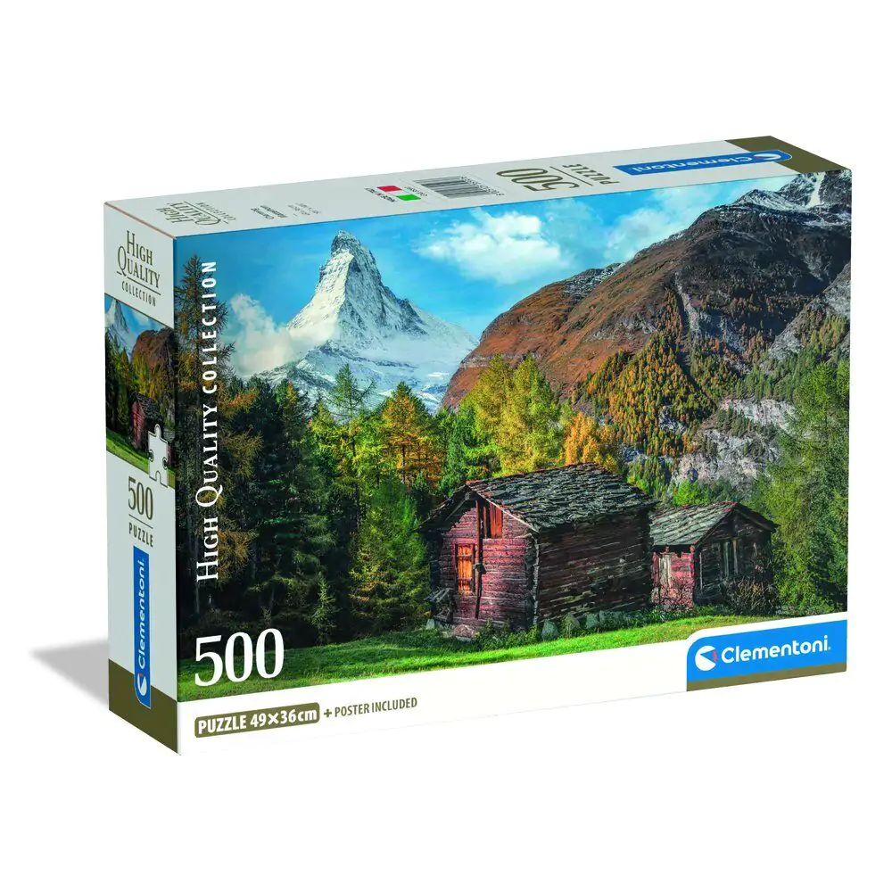 Visokokakovostne očarljive Matterhorn puzzle 500 kosov fotografija izdelka