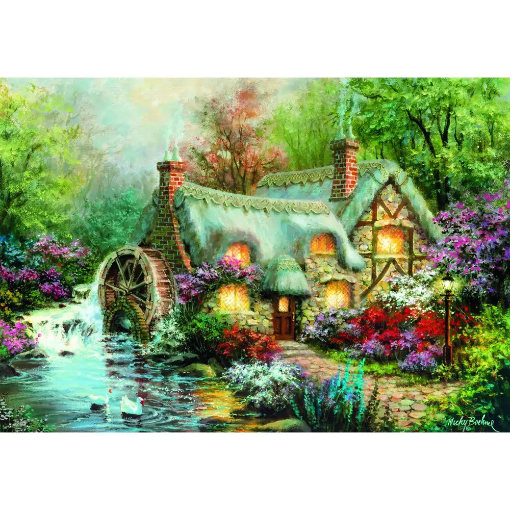 Visokokakovostne puzzle podeželsko umik 1500pcs fotografija izdelka