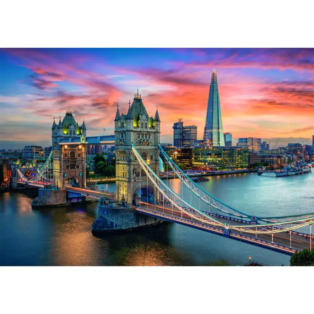 Visokokakovostne puzzle London Twilight 1500 kosov fotografija izdelka