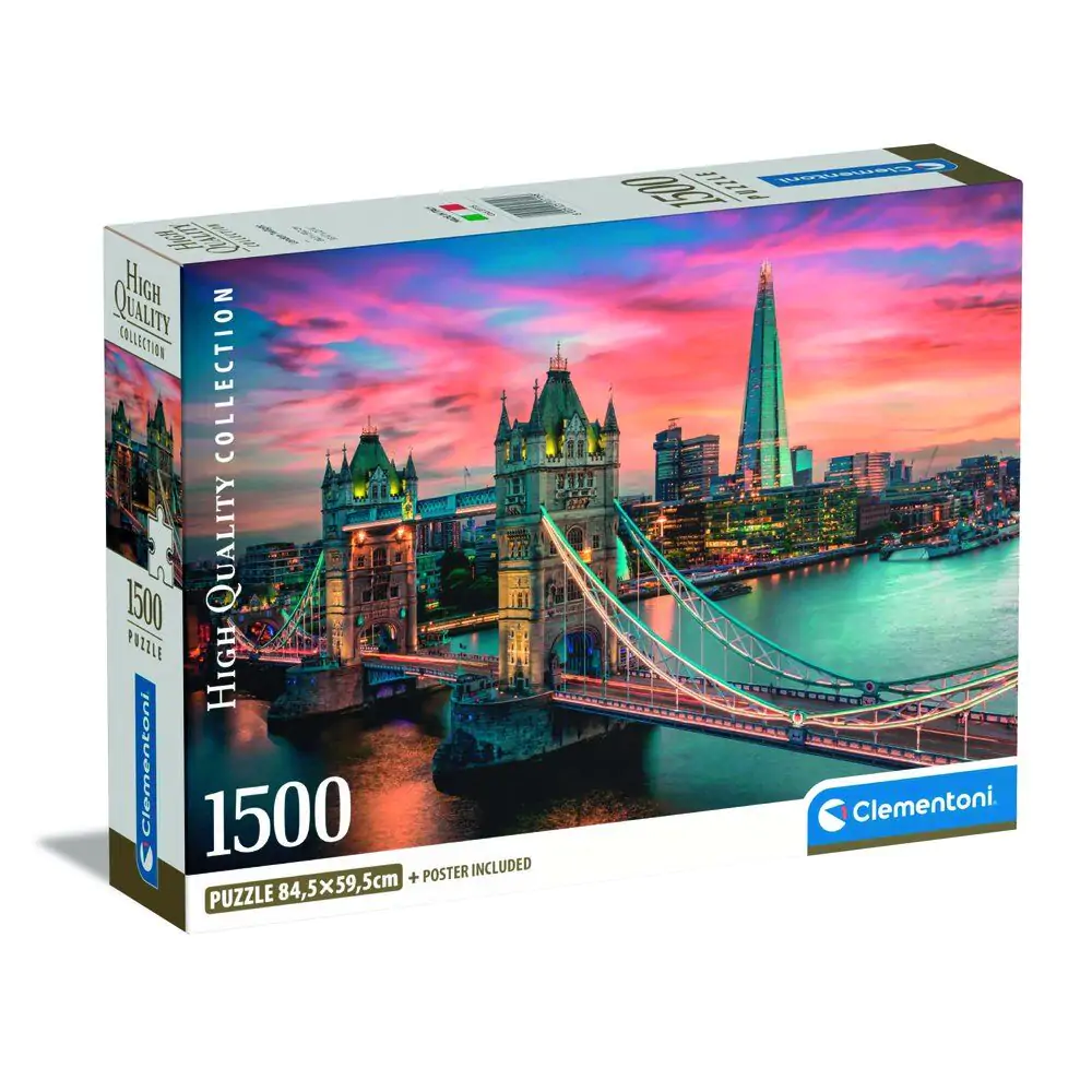 Visokokakovostne puzzle London Twilight 1500 kosov fotografija izdelka