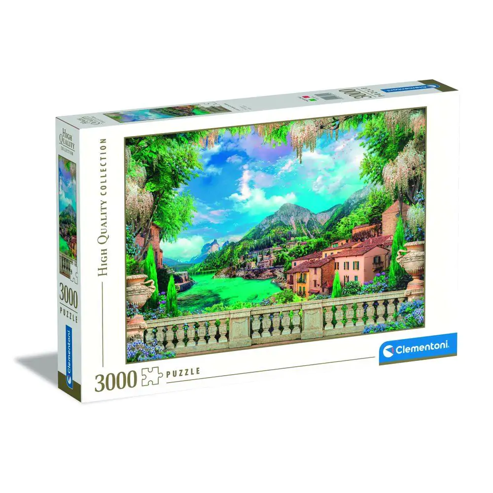 Visokokakovostne Bujne Terasa Ob Jezeru puzzle 3000pcs fotografija izdelka