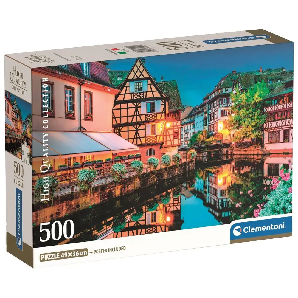 Visoko kakovostne puzzle Strasbourg Old Town 500pcs fotografija izdelka