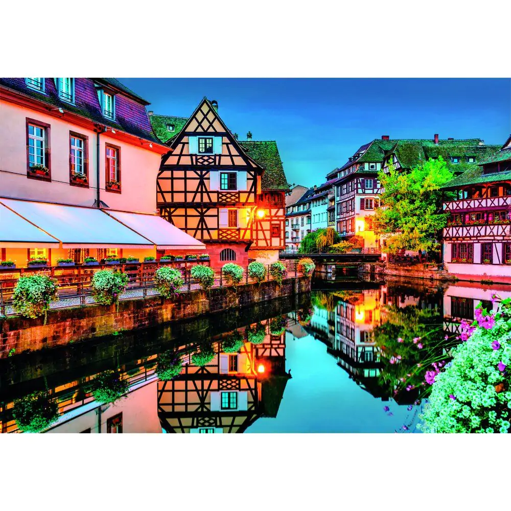 Visoko kakovostne puzzle Strasbourg Old Town 500pcs fotografija izdelka