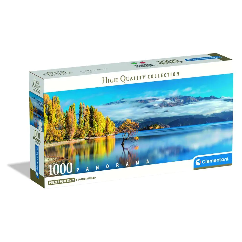 Visokokakovostne Wanaka's golden Reflections Panorama puzzle 1000 kosov fotografija izdelka