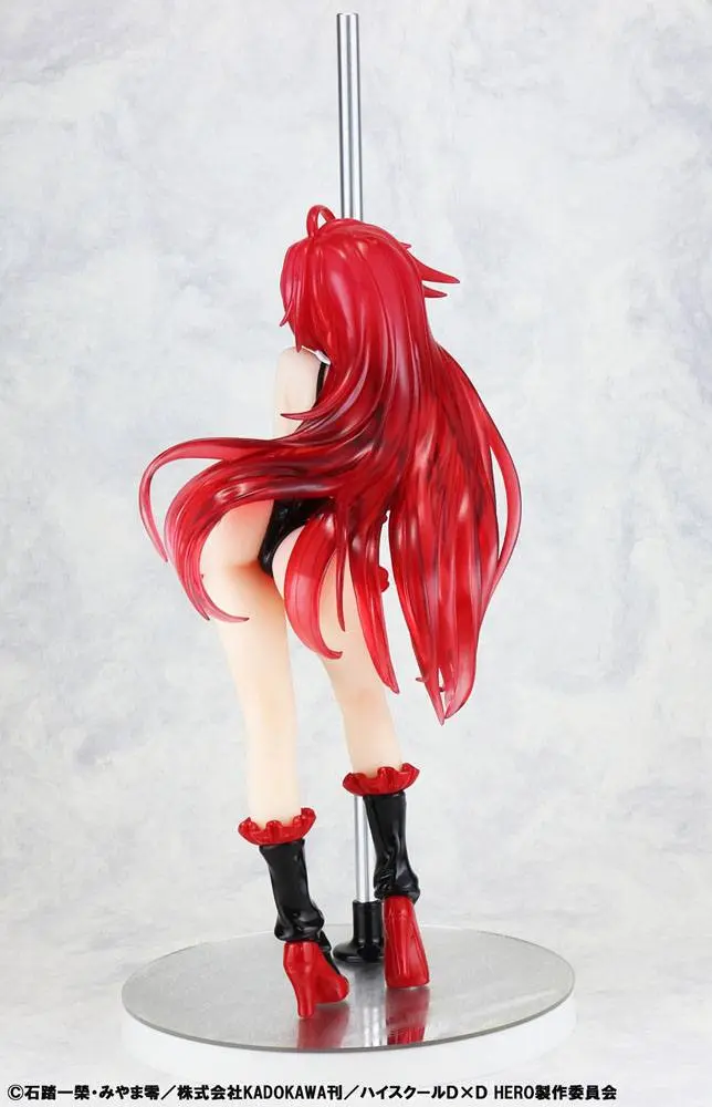 High School DxD Kip 1/7 Rias Gremory Pole Dance Ver. Black Color 20 cm fotografija izdelka