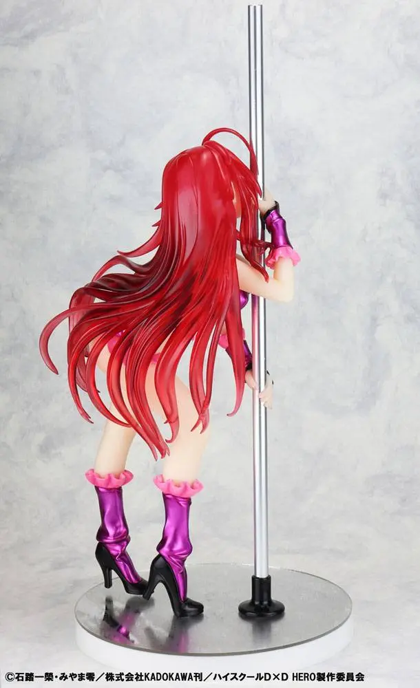 High School DxD Kip 1/7 Rias Gremory Pole Dance Ver. Purple Color 20 cm fotografija izdelka