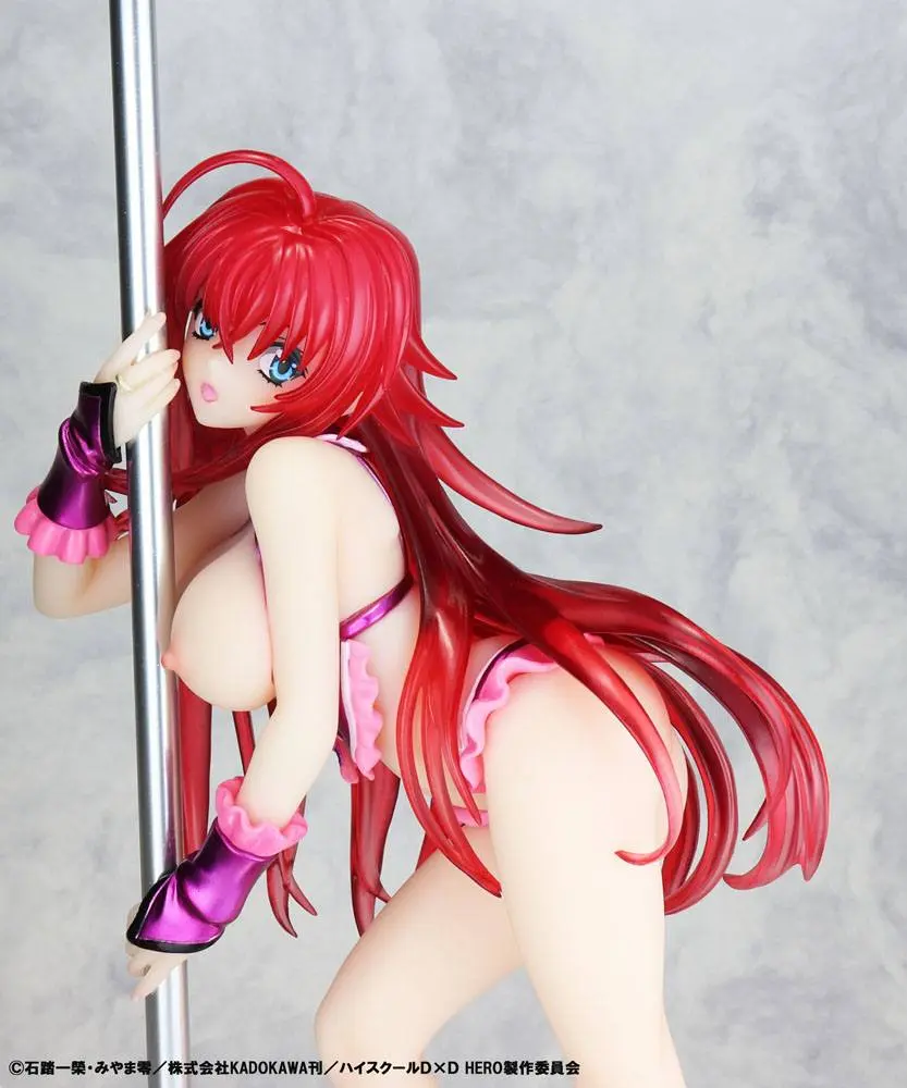 High School DxD Kip 1/7 Rias Gremory Pole Dance Ver. Purple Color 20 cm fotografija izdelka