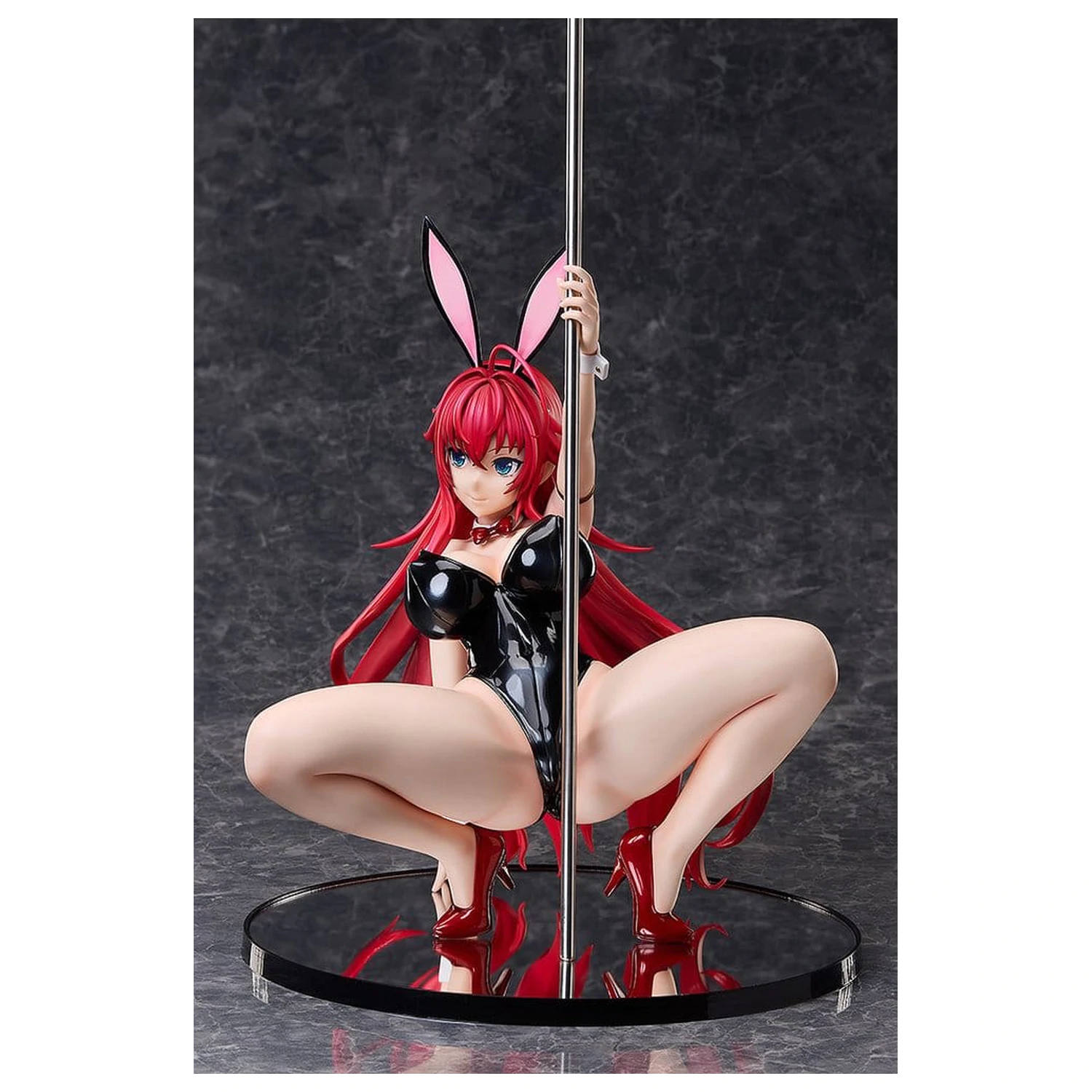 High School DxD B-Style PVC figura Rias Gremory: Bare Leg Bunny Ver. 2nd 41 cm fotografija izdelka