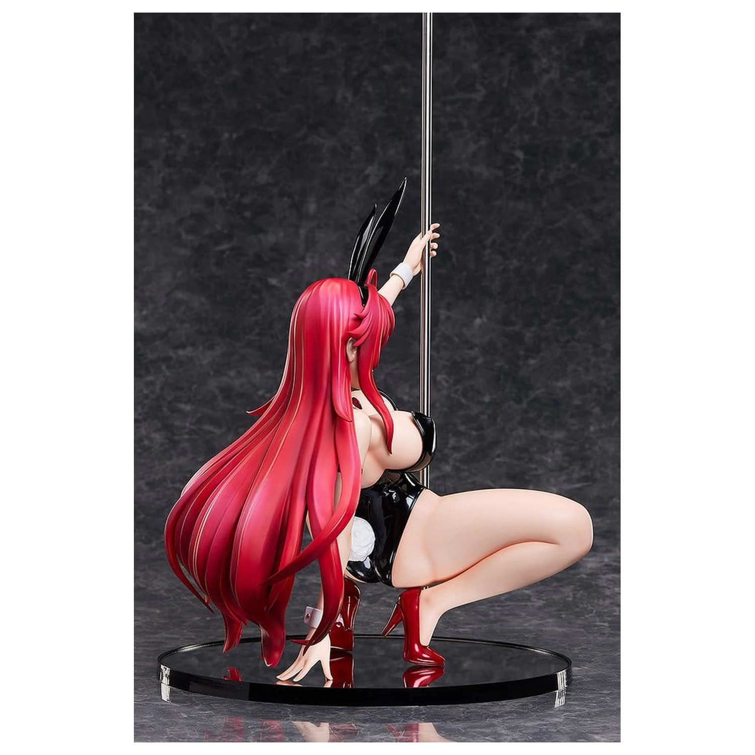 High School DxD B-Style PVC figura Rias Gremory: Bare Leg Bunny Ver. 2nd 41 cm fotografija izdelka