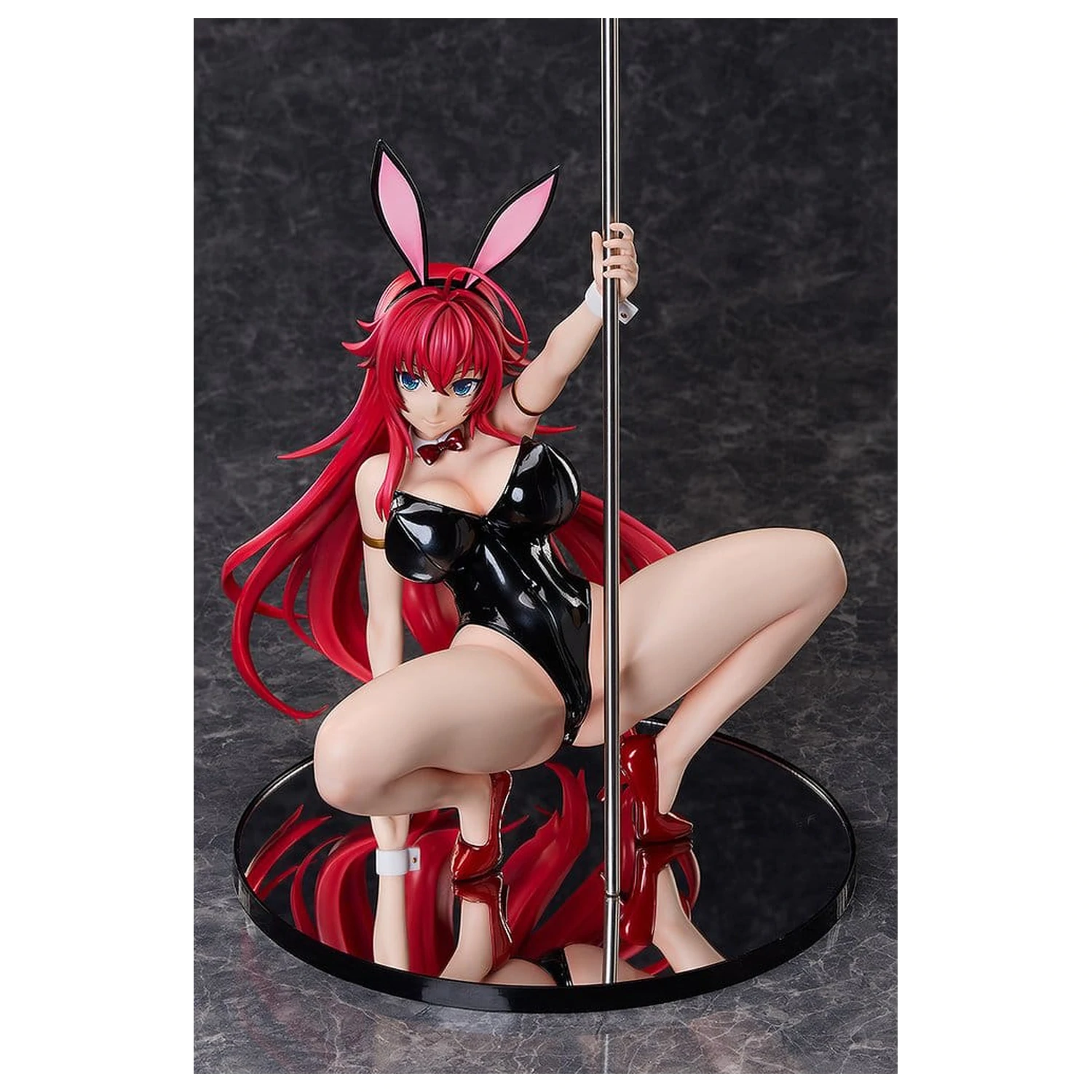 High School DxD B-Style PVC figura Rias Gremory: Bare Leg Bunny Ver. 2nd 41 cm fotografija izdelka