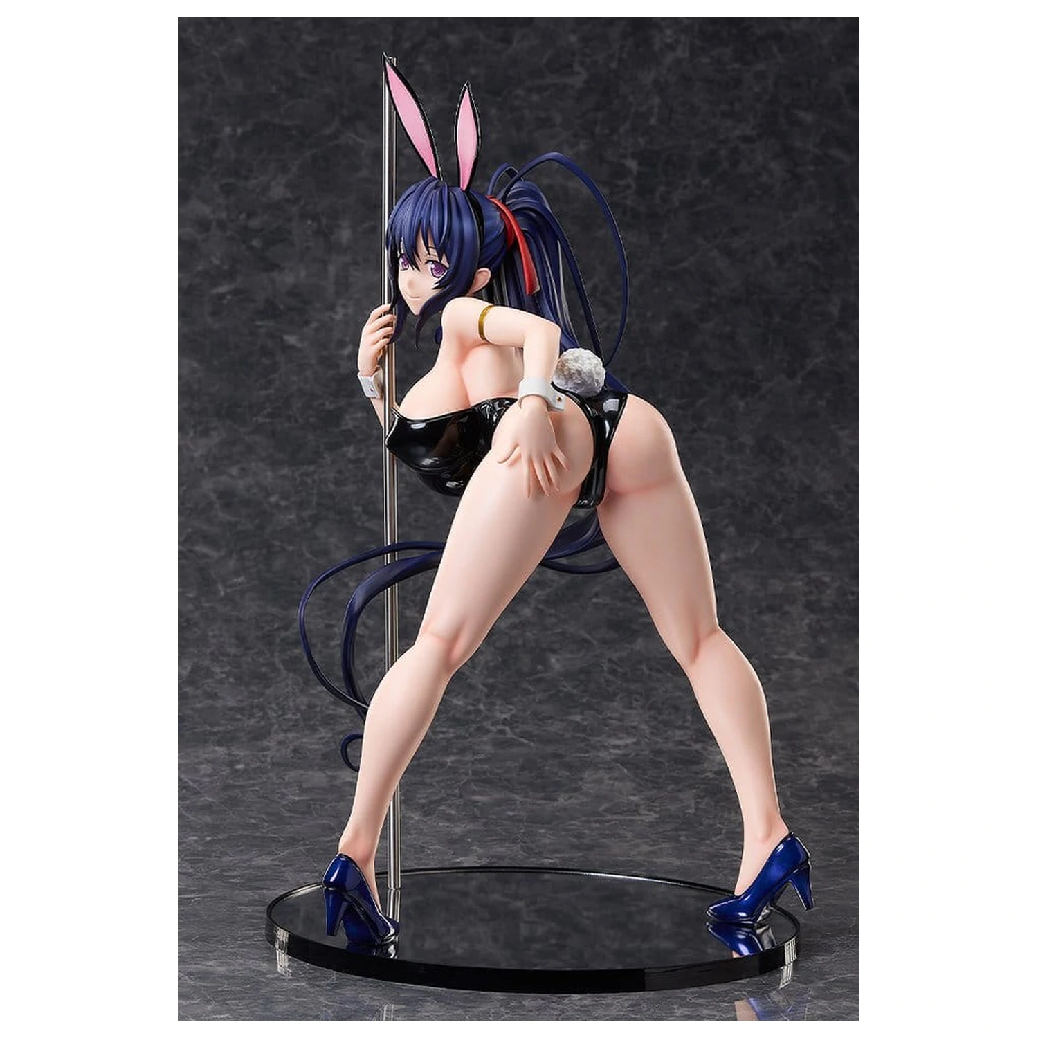High School DxD HERO PVC figura 1/4 Akeno Himejima: Bare Leg Bunny Ver. 2nd 41 cm fotografija izdelka