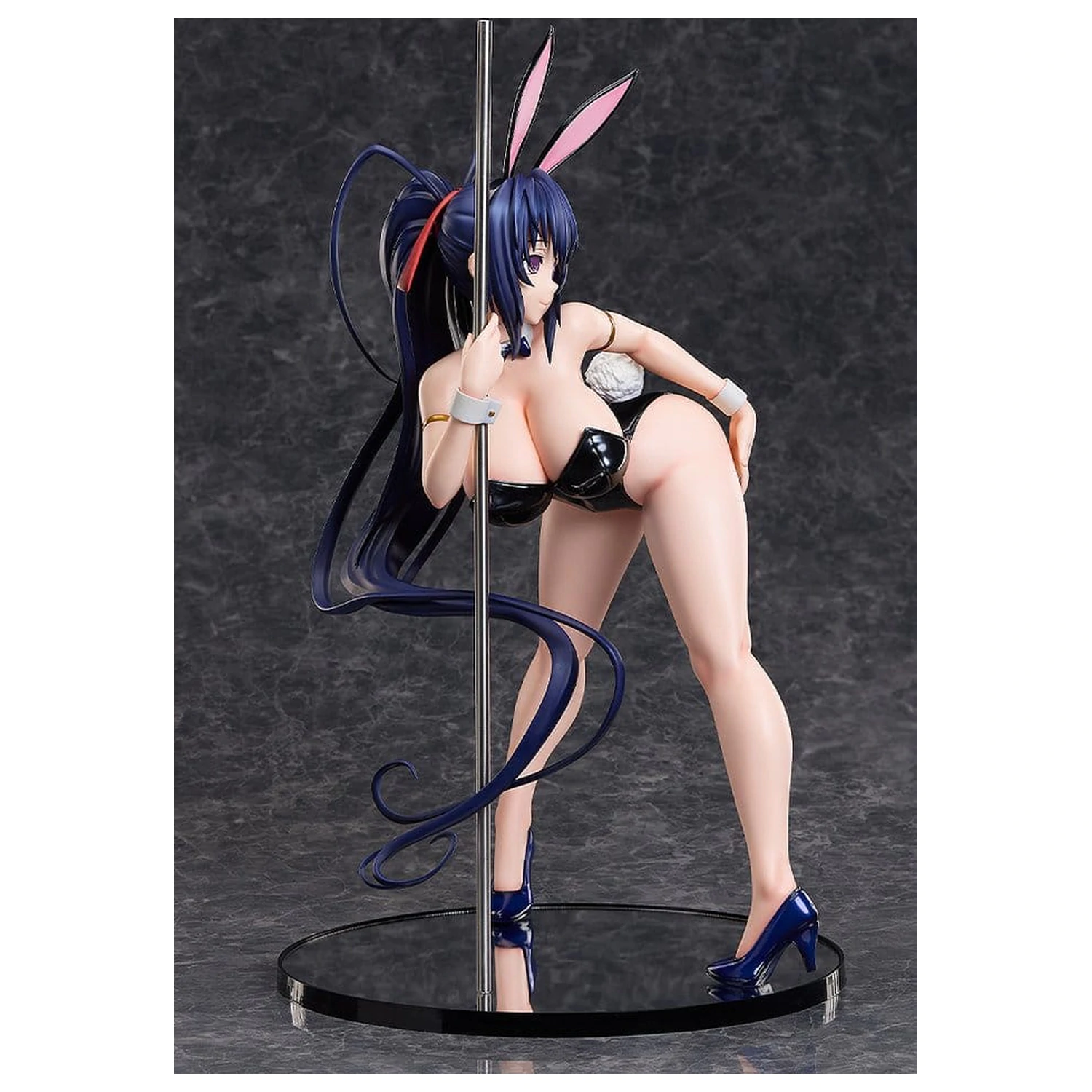 High School DxD HERO PVC figura 1/4 Akeno Himejima: Bare Leg Bunny Ver. 2nd 41 cm fotografija izdelka