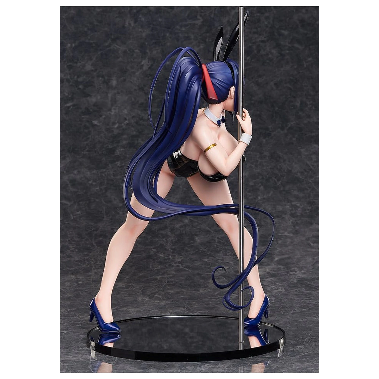 High School DxD HERO PVC figura 1/4 Akeno Himejima: Bare Leg Bunny Ver. 2nd 41 cm fotografija izdelka
