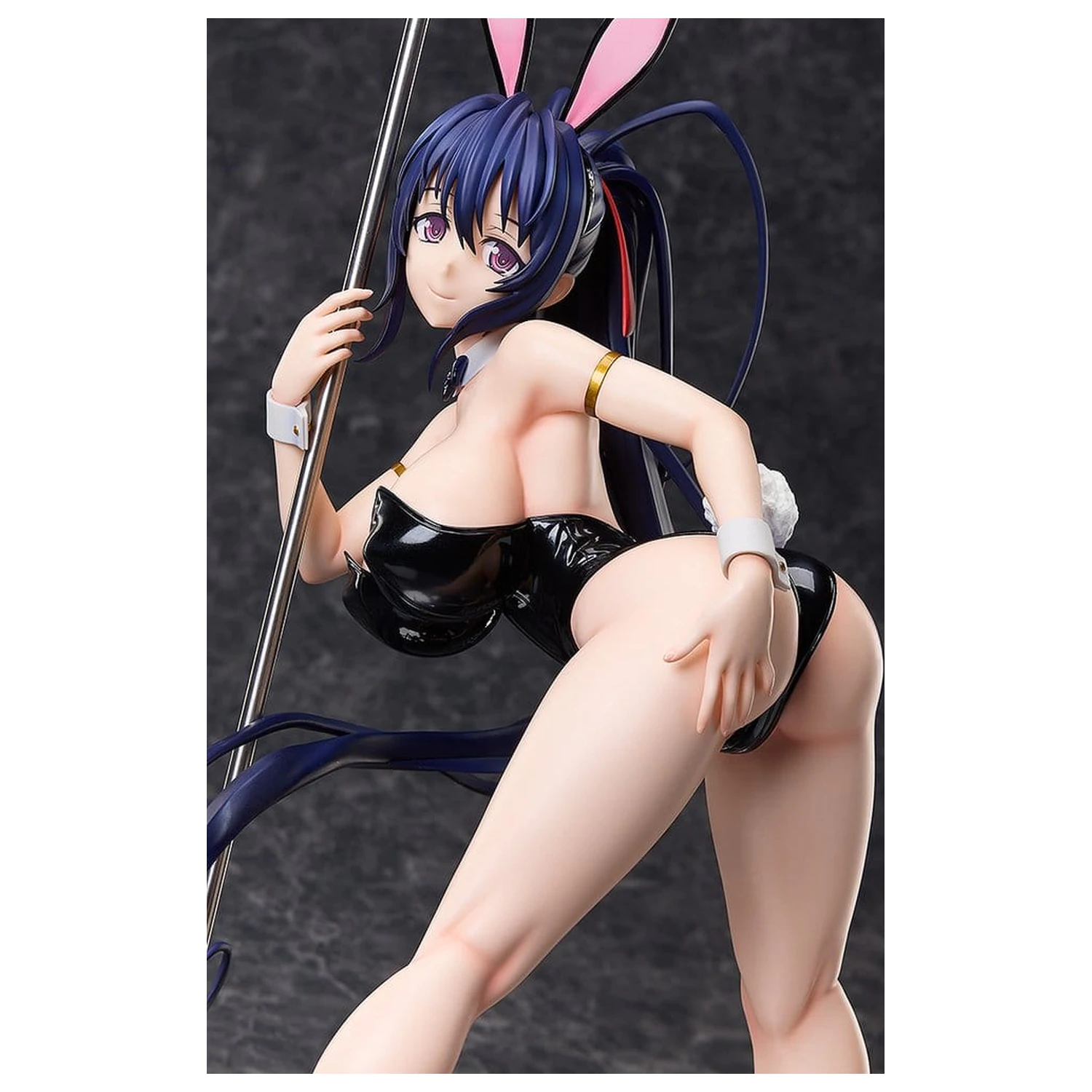 High School DxD HERO PVC figura 1/4 Akeno Himejima: Bare Leg Bunny Ver. 2nd 41 cm fotografija izdelka