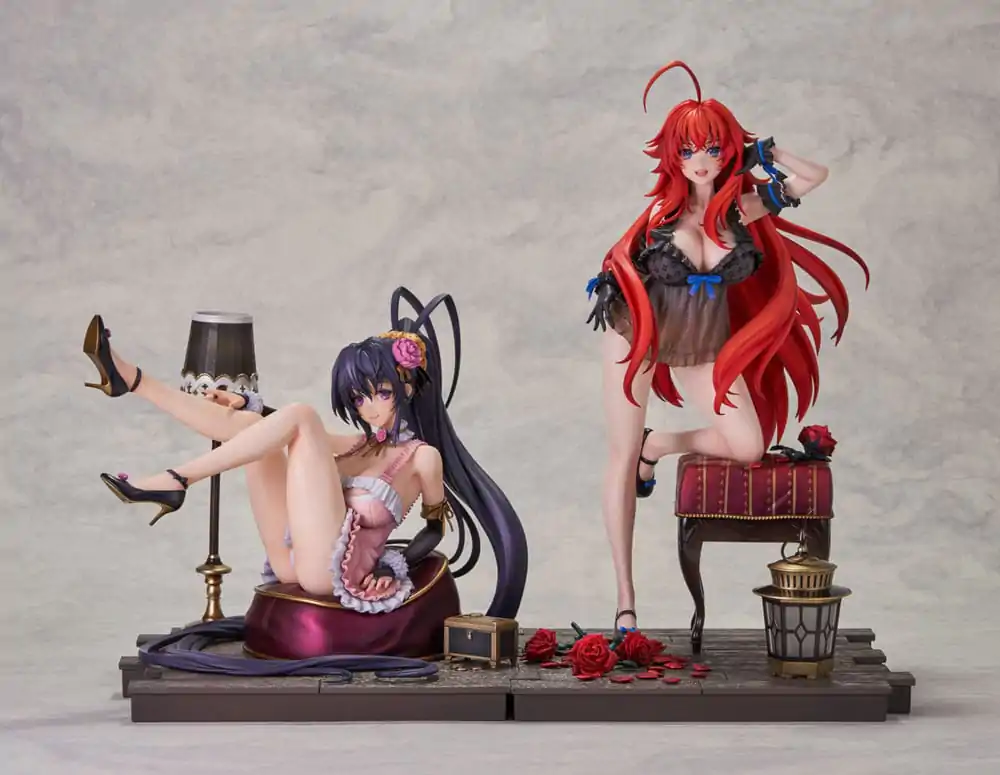 High School DxD Hero PVC Kip 1/6.5 Akeno Himejima: Light Novel 15th Anniversary Ver. 17 cm fotografija izdelka