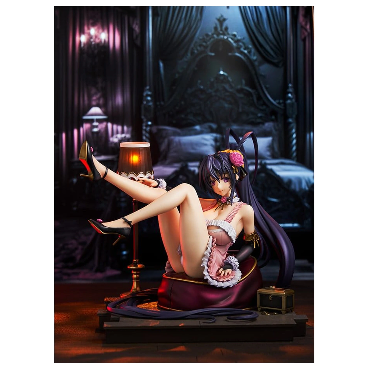 High School DxD PVC figura 1/6.5 Akeno Himejima Light Novel 15th Anniversary ver. (Renewal Package Edition) 17 cm fotografija izdelka