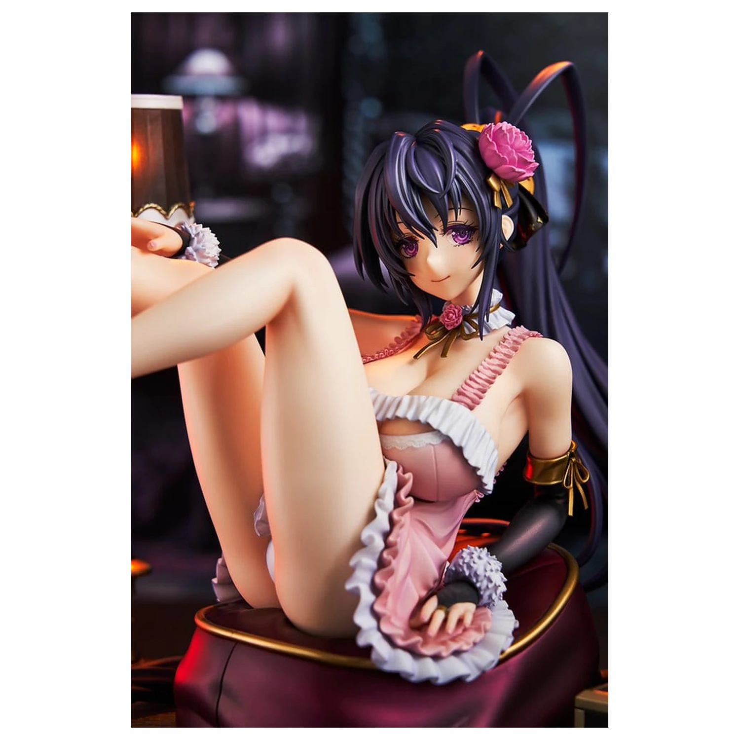 High School DxD PVC figura 1/6.5 Akeno Himejima Light Novel 15th Anniversary ver. (Renewal Package Edition) 17 cm fotografija izdelka