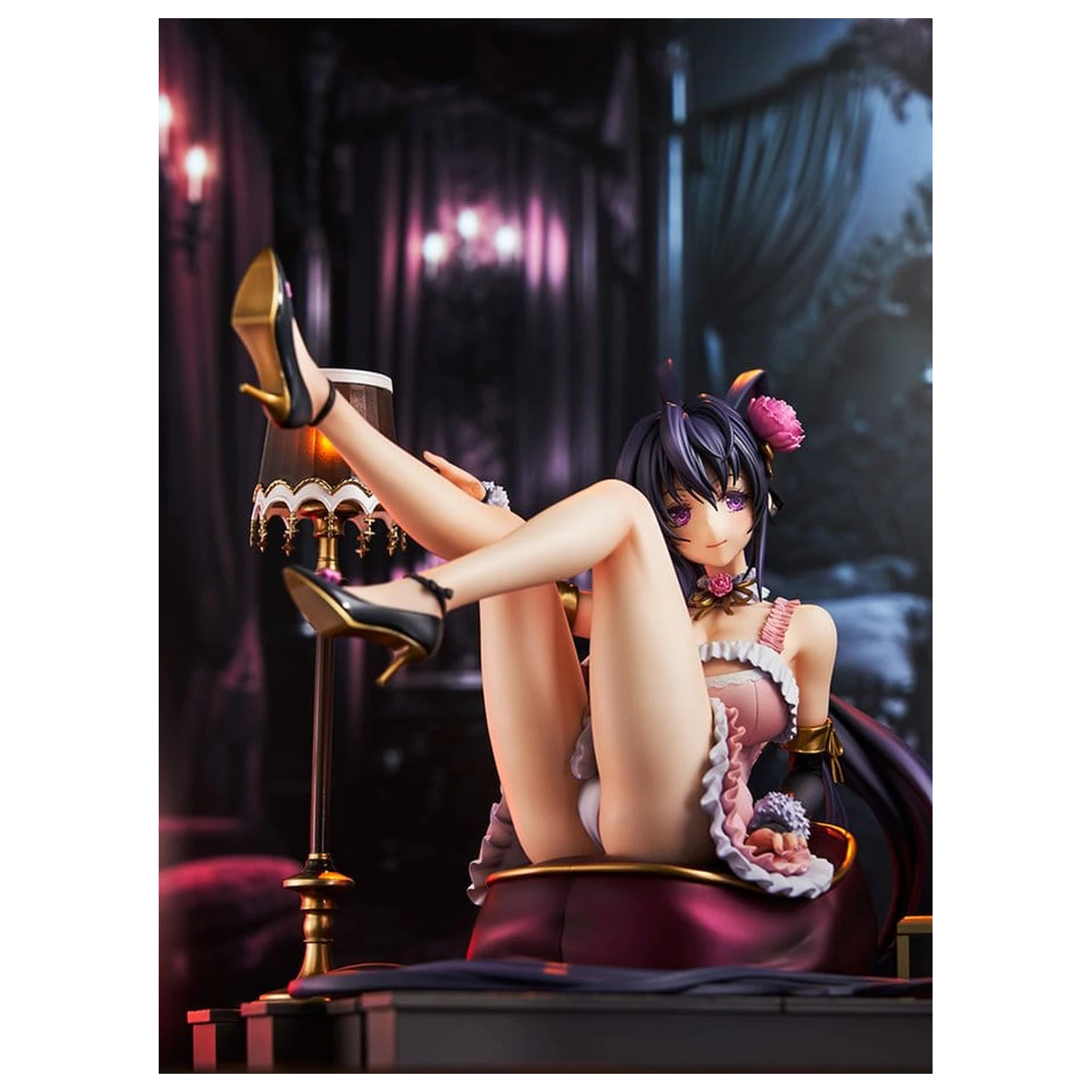 High School DxD PVC figura 1/6.5 Akeno Himejima Light Novel 15th Anniversary ver. (Renewal Package Edition) 17 cm fotografija izdelka